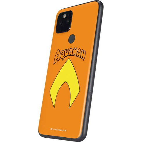 DC Comics Aquaman Classic Logo Google Pixel 5 Skin